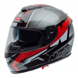 NZI Κράνος Symbio Duo 2 Mega Black/Red